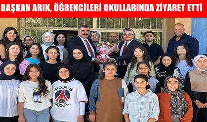 Korkut Belediye Başkanı Arık, okulları ziyaret etti
