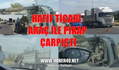 Hasköy’de trafik kazası