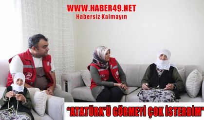 Muşlu asırlık çınar Esmer Özdemir: En büyük üzüntüm Atatürk'ü görememek