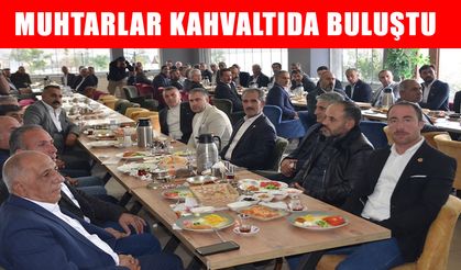 Bulanık Göl Park’ta muhtarlar için kahvaltı programı düzenlendi