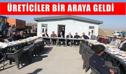 Malazgirt'te pancar üreticileri bir araya geldi