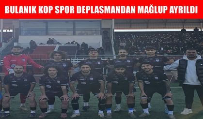 Bulanık Kop Spor, Doğubayazıt Deplasmanından 3-1 mağlup ayrıldı