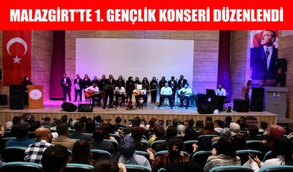 Malazgirt’te ‘’1. Gençlik Konseri’’ düzenlendi