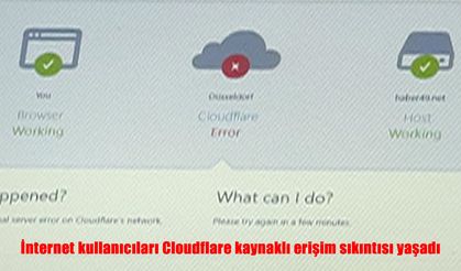 Milyonlarca kullanıcı erişemedi: İnternette Cloudflare krizi