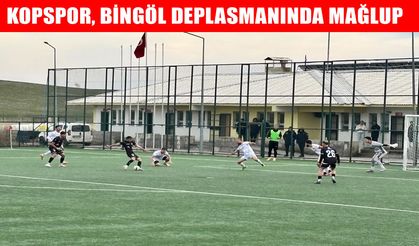 Kopspor’da kan kaybı devam ediyor: Bingöl deplasmanından eli boş döndü