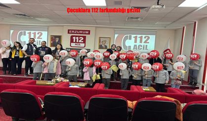 Çocuklara 112 Bilinci Yerinde Anlatıldı