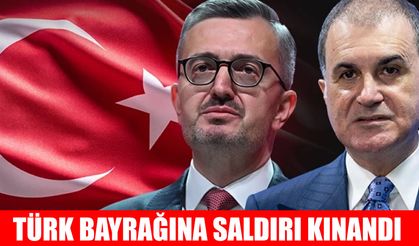 Sınır hattında tehlikeli provokasyon: Türk bayrağına saldırı kınandı