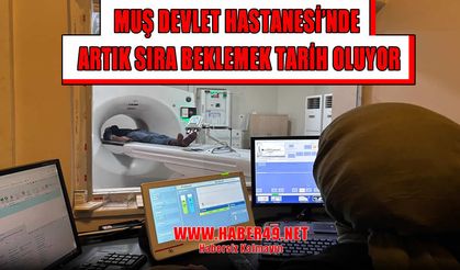 Muş Devlet Hastanesi’nde 128 kesitli yeni BT cihazı hizmete girdi