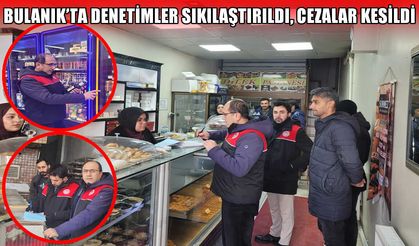 Bulanık’ta yılbaşı mesaisi: Denetimler sıkılaştırıldı, cezalar kesildi