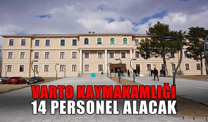 Varto SYDV'na 14 işçi alınacak: İşte başvuru detayları