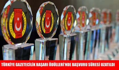 TGC Türkiye Gazetecilik Başarı Ödülleri’ne başvuru süresi uzatıldı