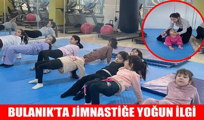 Bulanık’ta jimnastik rüzgarı: Geleceğin şampiyonları yetişiyor