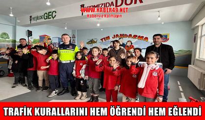 Korkut’ta minik “Trafik Dedektifleri” görev başında