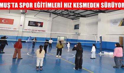 Varto'da genç voleybolcular yetişiyor