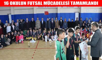 Korkut’ta “Okullararası Futsal Turnuvası” heyecanı sona erdi