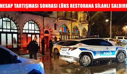 Gaziantep’te lüks restorana silahlı saldırı