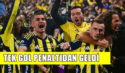 Süper Lig'de dev derbi: Fenerbahçe 1 - 0 Beşiktaş