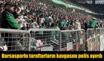 Bursaspor Taraftarları Arasında Stadyumda Kavga