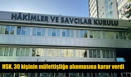 Hakimler ve Savcılar Kurulu müfettiş alım sonuçlarını açıkladı