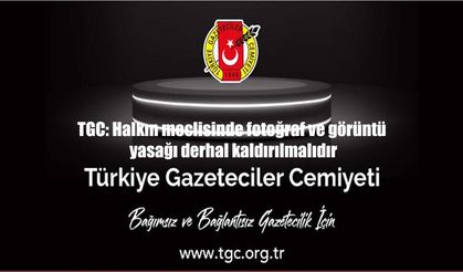 TBMM'de 24 yıllık gelenek sona erdi: Basına fotoğraf ve görüntü yasağı