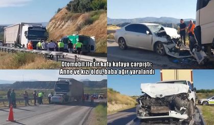Mersin’de feci kaza: Anne ve kızı öldü, baba ağır yaralı