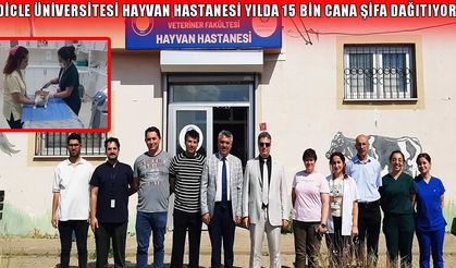 Dicle Üniversitesi'nden Hayvan Sağlığında Teknoloji Devrimi: İnsan Hastanelerini Aratmıyor