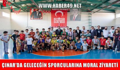 Çınar Kaymakamı Güngör'den yaz spor kurslarına ziyaret