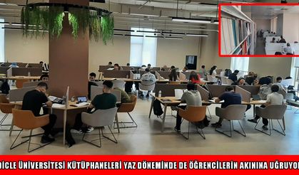 Dicle Üniversitesi kütüphaneleri 7/24 öğrencilerin hizmetinde