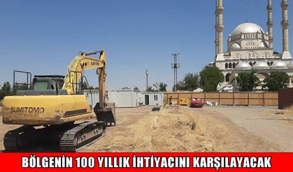Dicle Üniversitesi’nin "Mega Sağlık Projesi"nde şantiye kuruldu