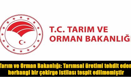 Tarım ve Orman Bakanlığı'ndan 'çekirge istilası' iddialarına açıklama