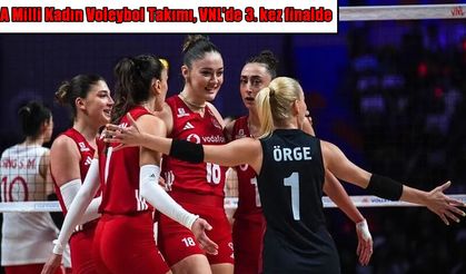A Milli Kadın Voleybol takımı finalde: Filenin Sultanları Çin'e set vermedi
