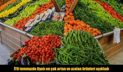 Temmuzda fiyatı en çok artan ve düşen ürünler açıklandı: İşte tam liste
