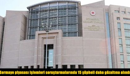 Piyasa soruşturmasında 15 şüpheli gözaltına alındı