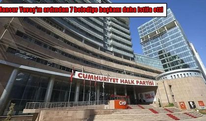 Ankara'da peş peşe istifalar! CHP'den ayrılan 7 belediye başkanı kararını açıkladı