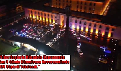 36 ilde düğmeye basıldı: Yakalanan 826 şüphelinin 444’ü tutuklandı