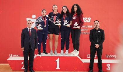 Dicle Üniversiteli Dilek Erol Avrupa ikincisi oldu