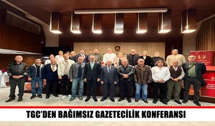 Türkiye Gazeteciler Cemiyeti’nden bağımsız gazetecilik konferansı
