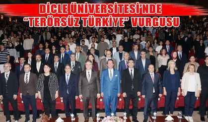 Dicle Üniversitesi’nde Yeni Dönemin İlk Dersi: Terörsüz Türkiye ve Kardeşlik