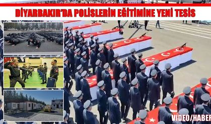 Diyarbakır’da emniyete 3 bin 860 metrekarelik dev eğitim alanı