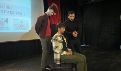 Malazgirt'te sertifikalı ilk yardım eğitimi verildi  