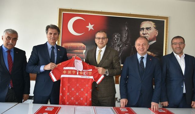 Erzurum’da Floor Curling için tarihi iş birliği: Cumhuriyet başsavcılığı, gençlik spor il müdürlüğü ve curling federasyo