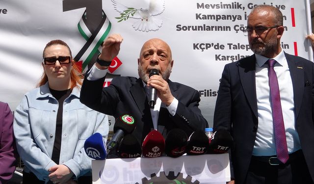 Hak-İş genel başkanı Mahmut Arslan: "Kandil'in Türkiye'ye söz sahibi olmasını istemiyoruz"