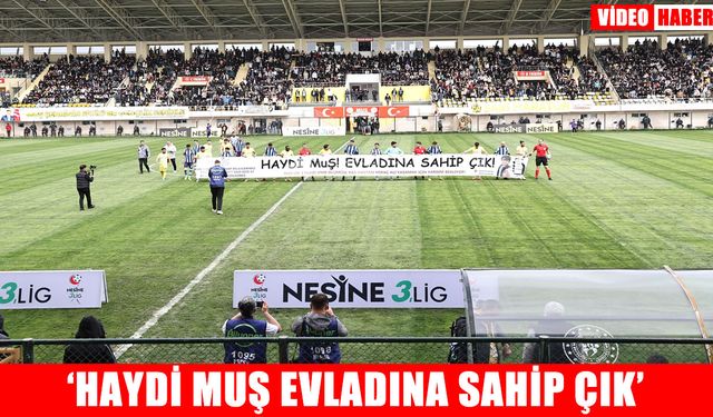 Muşspor’dan DMD hastası Miraç Ali’ye anlamlı destek