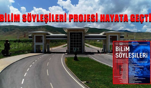 Maun Rektörü Prof. Dr. Alican’ın ‘Bilim Söyleşileri’ projesi hayata geçti