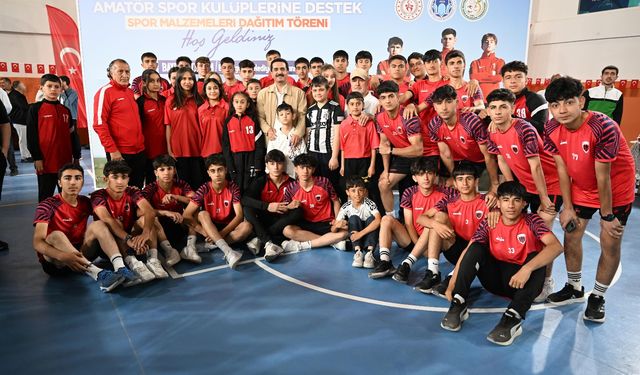 Battalgazi Belediyesi'nin amatör spor kulüplerine verdiği destek