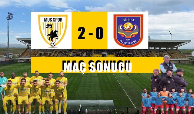 Muşspor Play-Off'ta adını 2. tura yazdırdı