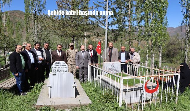 Kuzey Irak Şehidi Selami Aslan İçin Oltu'da Duygu Dolu Anma Töreni Gerçekleştirildi