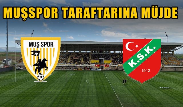 Muş'ta yarı final maç biletleri ücretsiz!