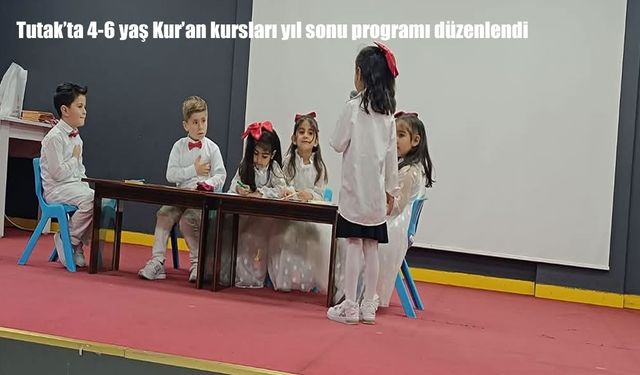 Tutak Öğretmenevi'nde Yoğun Katılımla Anlamlı Program
