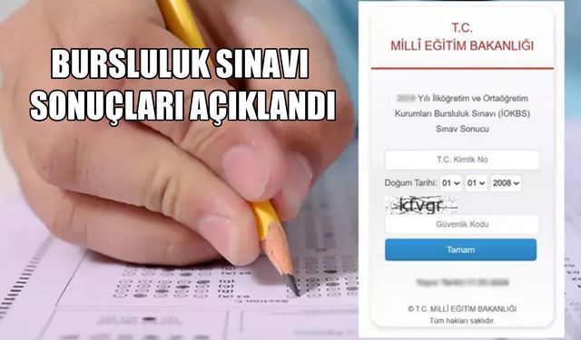 Açıklandı! İOKBS 2025 Bursluluk Sınav sonuçları sorgulama ekranı: Nasıl ve nereden öğrenilir?